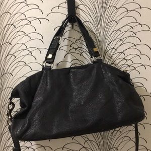 Celine Black Leather Bag